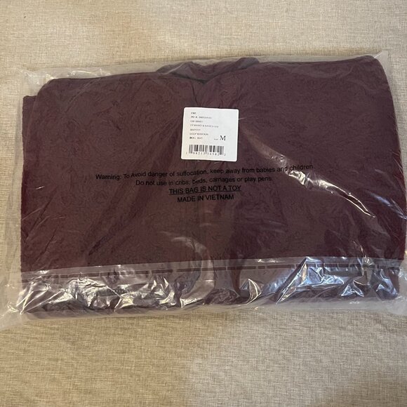 Free People X Hatch Hit the Slopes Pullover Jacket | Dark Red Burgundy - Picture 10 of 14